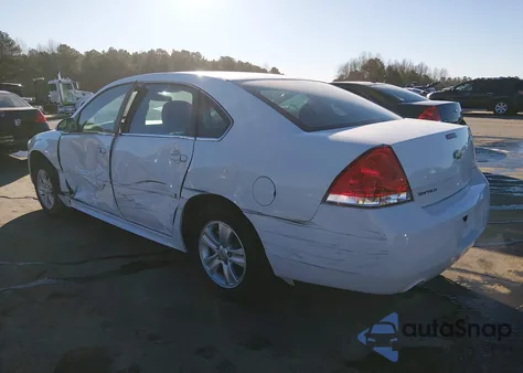 2015 Chevrolet Impala Limited Ls from USA, damaged, VIN 2G1WA5E36F1170375